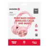 Căști stereo fără fir Swissten Trix roz