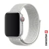 CURELĂ DIN NAILON SWISSTEN PENTRU APPLE WATCH 42 / 44 / 45 / 49 mm ALBĂ