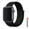 CURELĂ DIN NAILON SWISSTEN PENTRU APPLE WATCH 42 / 44 / 45 / 49 mm NEAGRĂ