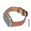 CURELĂ DIN PIELE SWISSTEN PENTRU APPLE WATCH 42 / 44 / 45 / 49 mm MARO (cataramă neagră și clemă neagră)