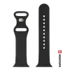 CURELĂ DIN SILICON SWISSTEN PENTRU APPLE WATCH 38 / 40 / 41 mm NEAGRĂ