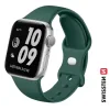 CURELĂ DIN SILICON SWISSTEN PENTRU APPLE WATCH 38 / 40 / 41 mm VERDE