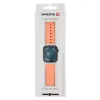 CURELĂ DIN SILICON SWISSTEN PENTRU APPLE WATCH 42 / 44 / 45 / 49 mm PORTOCALIU ROZ