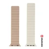 CURELĂ DIN SILICON SWISSTEN PENTRU APPLE WATCH - MAGNETICĂ 42 / 44 / 45 / 49 mm ALBĂ / CAPPUCCINO