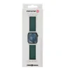CURELĂ DIN SILICON SWISSTEN PENTRU APPLE WATCH - MAGNETICĂ 42 / 44 / 45 / 49 mm VERDE/GRI