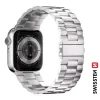 CURELĂ METALICĂ SWISSTEN PENTRU APPLE WATCH 38 / 40 / 41 mm ARGINTIE