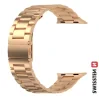 CURELĂ METALICĂ SWISSTEN PENTRU APPLE WATCH 38 / 40 / 41 mm AUR ROZ