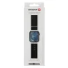 CURELĂ SWISSTEN DIN SILICON PENTRU APPLE WATCH - CUREA MARINE 42 / 44 / 45 / 49 mm NEAGRĂ