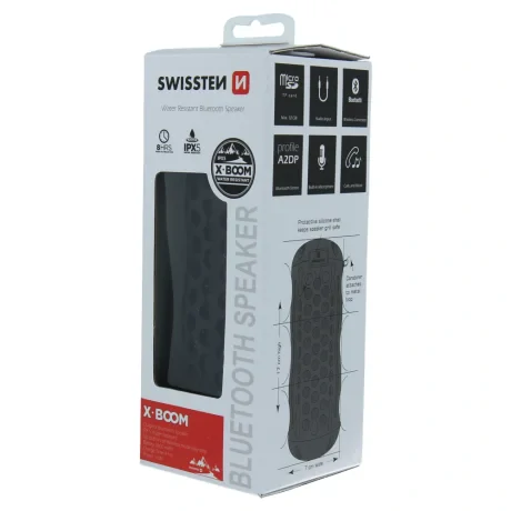 DIFUZOR BLUETOOTH SWISSTEN X-BOOM NEGRU