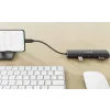 Hub USB-C SWISSTEN 7-ÎN-1 (USB-C 100W, HDMI 4K, 1x USB-A 3.0, 2x USB-A 2.0, SD, MICRO SD) ALUMINIU