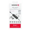 Hub USB-C SWISSTEN 8-ÎN-1 (USB-C 100W, HDMI 4K, LAN RJ45, 2x USB-A, 1x USB-C 5GBps, SD, MICRO SD) ALUMINIU