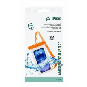 Husă impermeabilă iPEAX 7&amp;quot; portocalie
