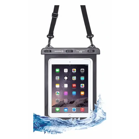 Husă impermeabilă Swissten pentru tabletă 11&amp;quot; neagră