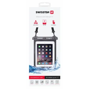 Husă impermeabilă Swissten pentru tabletă 11&amp;quot; neagră