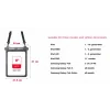 Husă impermeabilă Swissten pentru tabletă 11&amp;quot; neagră