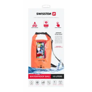 HUSĂ IMPERMEABILĂ SWISSTEN PORTOCALIE (10L)