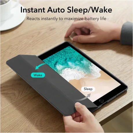 Husă SWISSTEN cu clapă pentru Apple iPad Air 10.9&amp;quot; 2022 / 2020, neagră