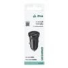 Încărcător auto iPEAX CL-01, 2.4A, 2x USB-A Negru