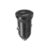 Încărcător auto iPEAX CL-03, PD, 20W, USB-C + USB-A, negru