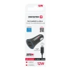 Încărcător auto Swissten 2.4A cu 2x USB + cablu Micro USB