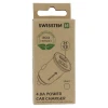 ÎNCĂRCĂTOR AUTO SWISSTEN 2x USB 4.8A METAL ARGINTIU (PACHET ECO)