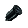 Încărcător auto Swissten cu 2x USB 4.8A, negru metalic