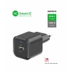 Încărcător de călătorie SWISSTEN 12W 1x USB-C + 1x USB-A Negru