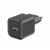 Încărcător de călătorie SWISSTEN 12W 1x USB-C + 1x USB-A Negru
