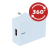 Încărcător de călătorie SWISSTEN 1x USB-A 22.5W, SUPER CHATGE ALB