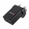 Încărcător de călătorie SWISSTEN 2x USB 10.5W pentru priză UK NEGRU