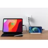 Încărcător de călătorie SWISSTEN CORE GaN 1x USB-C 45W PD + 1x USB-A 18W QC ALB