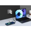 Încărcător de călătorie SWISSTEN CORE GaN 2x USB-C PD 100W + 1x USB-C PD 20W + 1x USB-A QC 30W QC ALB