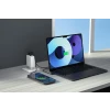 Încărcător de călătorie SWISSTEN CORE GaN 2x USB-C PD 100W + 1x USB-C PD 20W + 1x USB-A QC 30W QC ALB