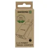 Încărcător de călătorie SWISSTEN cu circuit integrat inteligent, 2x USB 2.1A, negru (pachet Eco)