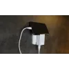 Încărcător de călătorie Swissten cu circuit integrat inteligent, cu 2x USB 3A, cablu de alimentare + date, USB / Lightning, 1,2 m, alb