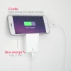 Încărcător de călătorie Swissten cu circuit integrat inteligent, cu 2x USB 3A, cablu de alimentare + date, USB / Lightning, 1,2 m, alb