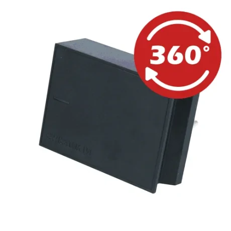 Încărcător de călătorie Swissten cu circuit integrat inteligent, cu 2x USB 3A, cablu de alimentare + date, USB / Lightning MFi 1,2 m, negru