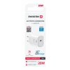 Încărcător de călătorie SWISSTEN EDGE GaN 1x USB-C 20W Alb