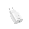 Încărcător de călătorie SWISSTEN EDGE GaN 1x USB-C 20W Alb