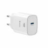 Încărcător de călătorie SWISSTEN EDGE GaN 1x USB-C 20W Alb