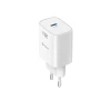 Încărcător de călătorie SWISSTEN EDGE GaN 1x USB-C 20W Alb