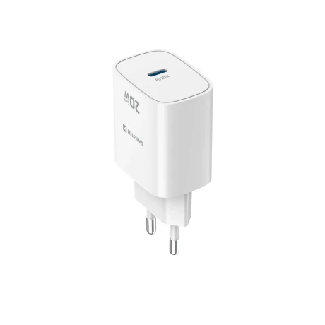 Încărcător de călătorie SWISSTEN EDGE GaN 1x USB-C 20W Alb