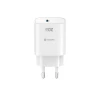 Încărcător de călătorie SWISSTEN EDGE GaN 1x USB-C 20W Alb