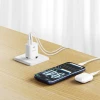 Încărcător de călătorie SWISSTEN EDGE GaN 1x USB-C PD 20W + 1x USB-A 18W QC ALB