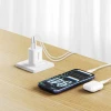 Încărcător de călătorie SWISSTEN EDGE GaN 1x USB-C PD 35W + 1x USB-A 18W QC, pentru priză UK, alb