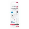 Încărcător de călătorie SWISSTEN GaN 1x USB-C 20W Alimentare Alb + Cablu de date USB-C/LIGHTNING 1.2M Alb