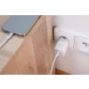 Încărcător de călătorie SWISSTEN GaN 1x USB-C 20W Alimentare Alb + Cablu de date USB-C/USB-C 1.2 M Alb