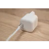 Încărcător de călătorie SWISSTEN GaN 1x USB-C 20W Alimentare Alb + Cablu de date USB-C/USB-C 1.2 M Alb