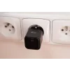 Încărcător de călătorie SWISSTEN GaN 1x USB-C 20W Alimentare Negru + Cablu de date USB-C/USB-C 1.2 M Negru
