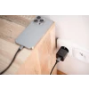 Încărcător de călătorie SWISSTEN GaN 1x USB-C 20W PD + 1x USB-A 18W QC NEGRU